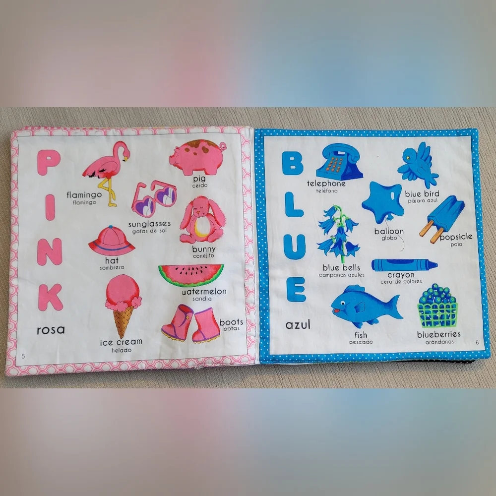 Baby books Colorful Kids Learning Book - Picture 2 of 8